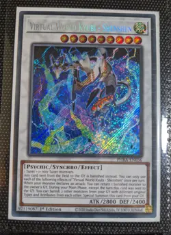 PHRA-EN036 Virtual World Kyubi - Shenshen Secret Rare 1st Edition (NM) YuGiOh - Image 1