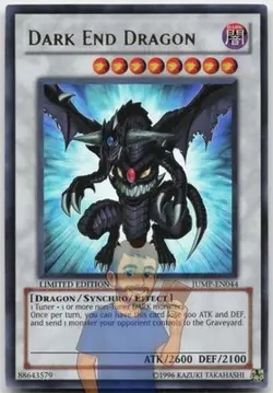 Dark End Dragon JUMP-EN044 Ultra Rare Limited Edition Near Mint Yugioh - Image 1