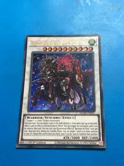 YUGIOH Ultra Rare Baronne De Fleur MAZE-EN051 1st Edition - Image 1