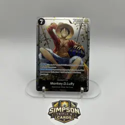 Monkey.D.Luffy - P-075 - Special Foil Promo - One Piece CCG - Image 1