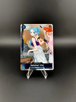 Nefeltari Vivi EB02-026 SR Foil One Piece Extra Booster: One Piece Heroines NM - Image 1