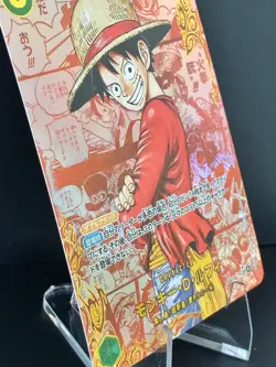 One Piece Luffy OP13-118 SEC Red Style Japanese Custom/Fan-Art - Image 2