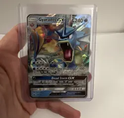 Pokemon TCG Gyardos GX Full Art 18/111 Crimson Invasion Near Mint NM Holo Rare - Image 1