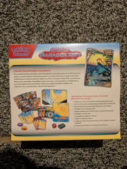 Pokemon TCG Paradox Rift ETB [Roaring Moon] - New Factory Sealed - Image 2