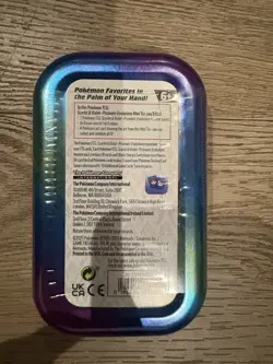Pokemon TCG: Scarlet & Violet - Prismatic Evolutions Mini Tin - Vaporeon - Image 2