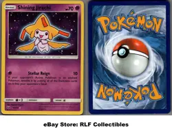 2017 Pokemon, S&M Shining Legends, #42/73 Shining Jirachi, Shiny Holo Rare - Image 1