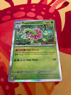 Meganium Mega Evolution Prerelease Promo 001 Pokemon TCG - Image 1