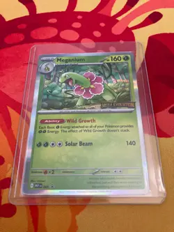 Meganium Mega Evolution Prerelease Promo 001 Pokemon TCG - Image 3