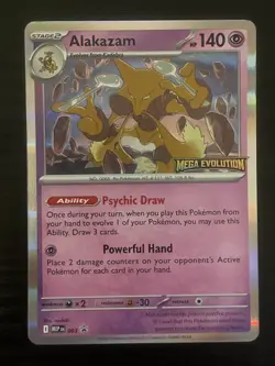 Pokemon Alakazam 003 Mega Evolution Pre-release Promo - Image 1