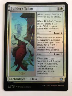 MTG Bloomburrow Builder’s Talent Foil 0005 NM - Image 1