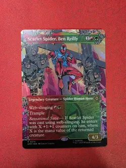 Wizards of the Coast MTG Scarlet Spider, Ben Reilly 0214 Rare Foil EN 2025 - Image 2