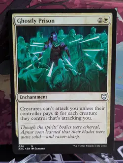 [NM] Ghostly Prison | MTG Commander: Kaldheim | Pack Fresh - Image 1