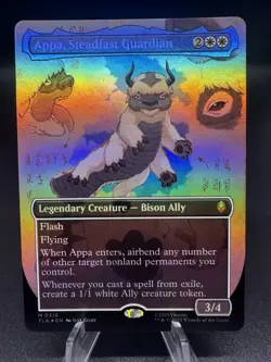 Appa, Steadfast Guardian (Borderless) MTG Avatar: The Last Airbender Foil NM - Image 1