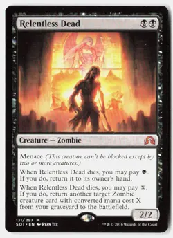 Relentless Dead 131 Mythic Shadows over Innistrad Magic: The Gathering Near Mint - Image 1