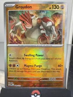Groudon 49/131 Poke Ball Prismatic Evolutions PRE -Near Mint- Pokemon TCG - Image 1
