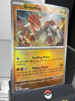 Groudon 49/131 Poke Ball Prismatic Evolutions PRE -Near Mint- Pokemon TCG - Image 2
