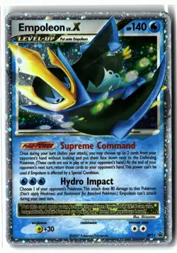 Empoleon LV.X ⭐ DP11 Holo Promo Diamond and Pearl Promos Pokemon LP - Image 1