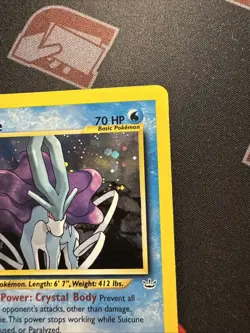 Suicune - 14/64 Neo Revelation Unlimited Holo Rare Pokemon - LP to MP - Image 4