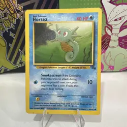 Horsea - 49/62 Fossil - Pokemon TCG - 1999 LP - Image 1