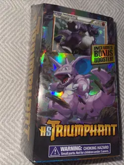 Pokemon Legends Triumphant Theme Deck Royal Guard Nidoking+ Booster Pack - Image 2