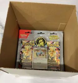 Pokemon Ascended Heroes Sealed Lot Booster Bundle Mini Tin 4 Blisters - Image 4