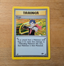 The Pokemon Company Pokemon TCG Koga Gym Challenge Holo Rare 19/132 2000 Eng - Image 1