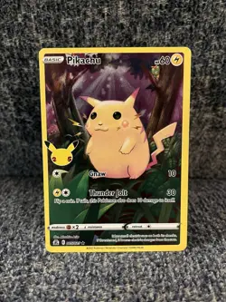 The Pokemon Company Celebrations 25th Pikachu 005/025 Holo Rare EN 2021 - Image 1