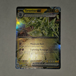 Tyranitar ex 066/197 SV03 Obsidian Flames Holo Full Art Double Rare English - Image 1