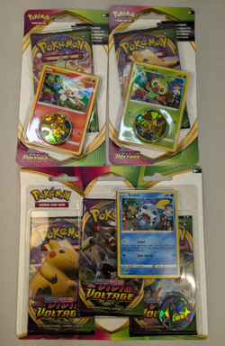 Pokemon Sword & Shield Vivid Voltage Booster Packs Galar Starter Promos Sealed - Image 1