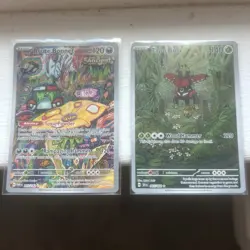 Pokemon Illustration Rare Lot Brute Bonnet 207/182 & Tapu Bulu 065/064 Near Mint - Image 1