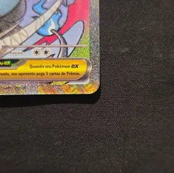 Pokemon TCG Mega Charizard X EX 023 Me: Mega Evolution Promo Holo Portuguese 360 - Image 4