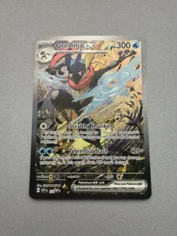 Greninja Ex Pokemon Scarlet Violet Promo NM - Image 1