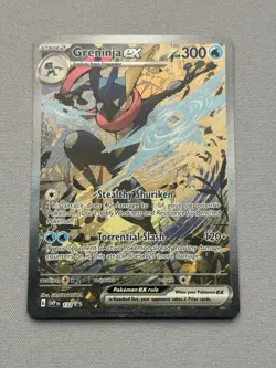 Greninja Ex Pokemon Scarlet Violet Promo NM - Image 2