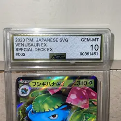 2023 Pokemon Japanese Scarlet & Violet Special Deck Set Holo Venusaur ex AGS 10 - Image 3