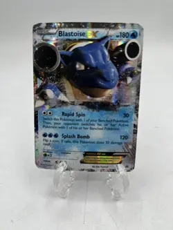 2014 POKEMON BLASTOISE EX XY30 BLACK STAR PROMO HOLO - Image 1