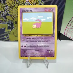 Slowpoke - 55/62 Fossil - Pokemon TCG - 1999 NM - Image 1