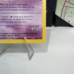 Slowpoke - 55/62 Fossil - Pokemon TCG - 1999 NM - Image 4