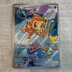 Pokemon TCG Chimchar 041 Mega Evolution Promo Near Mint - Image 1