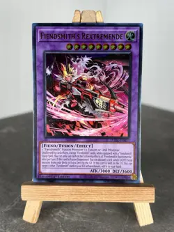 Yu-Gi-Oh! Fiendsmith's Rextremende SUDA-EN037 Supreme Darkness 1st Edition (UR) - Image 1