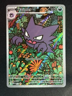 Haunter 027 Holo Illustration Rare ME: Mega Evolution Promo Pokemon Near Mint - Image 1