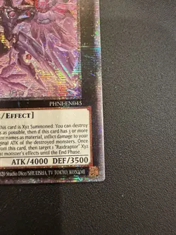 YUGIOH RAIDRAPTOR RISING REBLLION FALCON PHNI-EN045 1ST 25TH QUARTER CENTURY - Image 3
