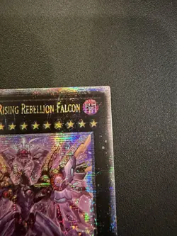 YUGIOH RAIDRAPTOR RISING REBLLION FALCON PHNI-EN045 1ST 25TH QUARTER CENTURY - Image 4