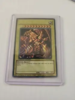Yugioh GEM MINT The Winged Dragon of Ra LC01-EN003 Ultra Rare Limited - Image 1