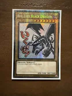 Yugioh TCG Red-Eyes Black Dragon RA05-EN086 Starlight Rare 1st Edition NM - Image 1