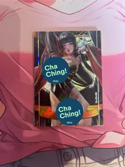 WAIFU Romance Of Goddess CR Rare card. Sexy Anime Girl - Image 1