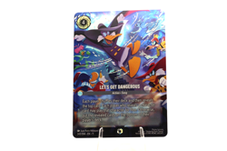 Let's Get Dangerous Enchanted Lorcana Winterspell FOIL Darkwing 240/204 - Image 1