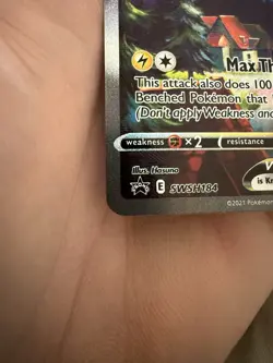 Pokemon Jolteon V SWSH183 SWSH: Sword & Shield Promo Holo 190 HP Card - Image 5