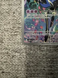 Pokemon TCG Xerneas EX 091/086 Ultra Rare Holo Card Chaos Rising - Image 4
