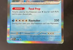 Crabominable Pokemon Stellar Crown Staff Promo #134 - Image 4