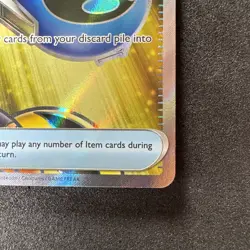 Pokemon Card - Energy Retrieval - Full Art Ultra Rare (108/086) Chaos Rising NM - Image 5